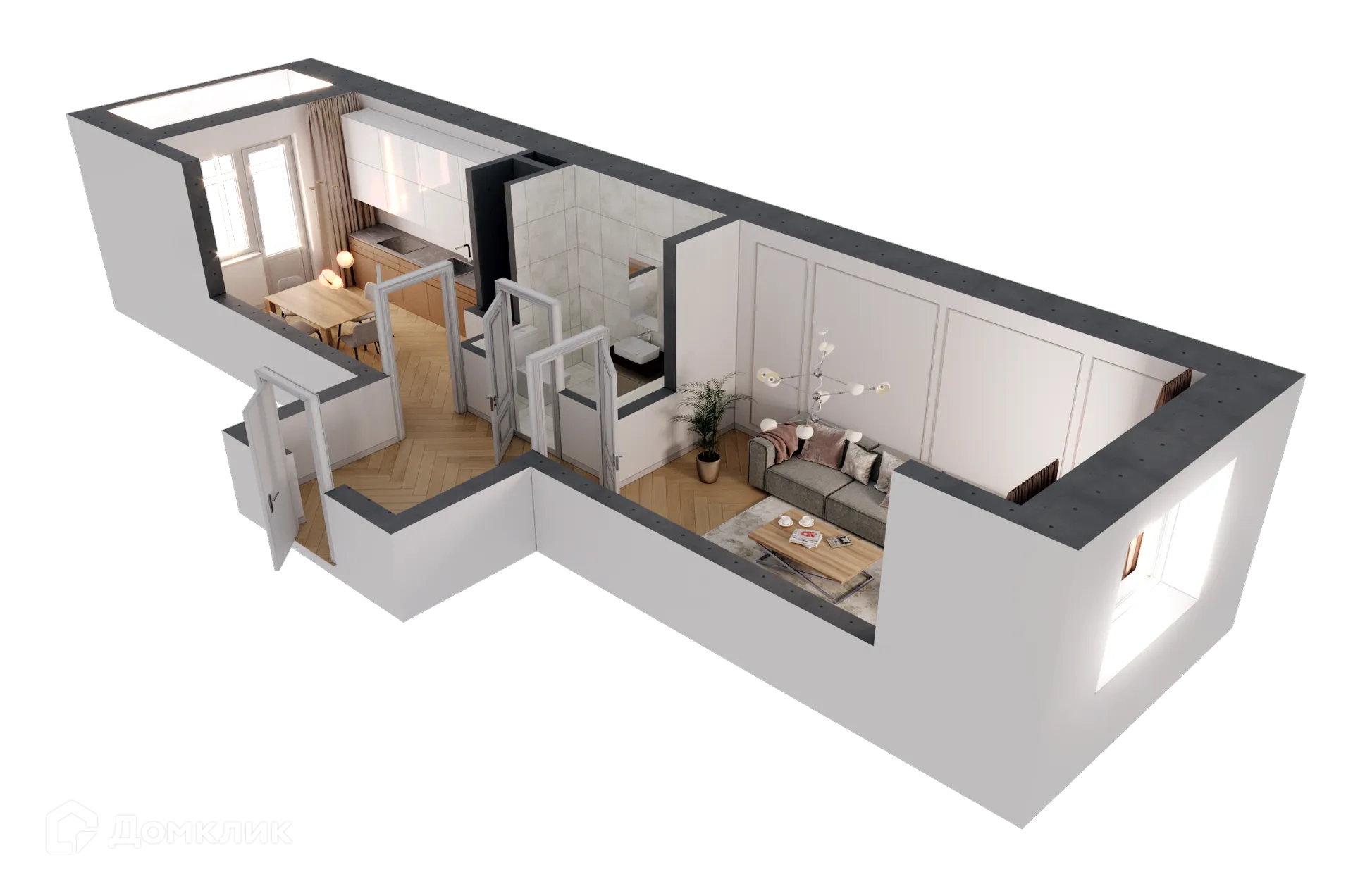 Фото квартиры в ЖК"Мечта"