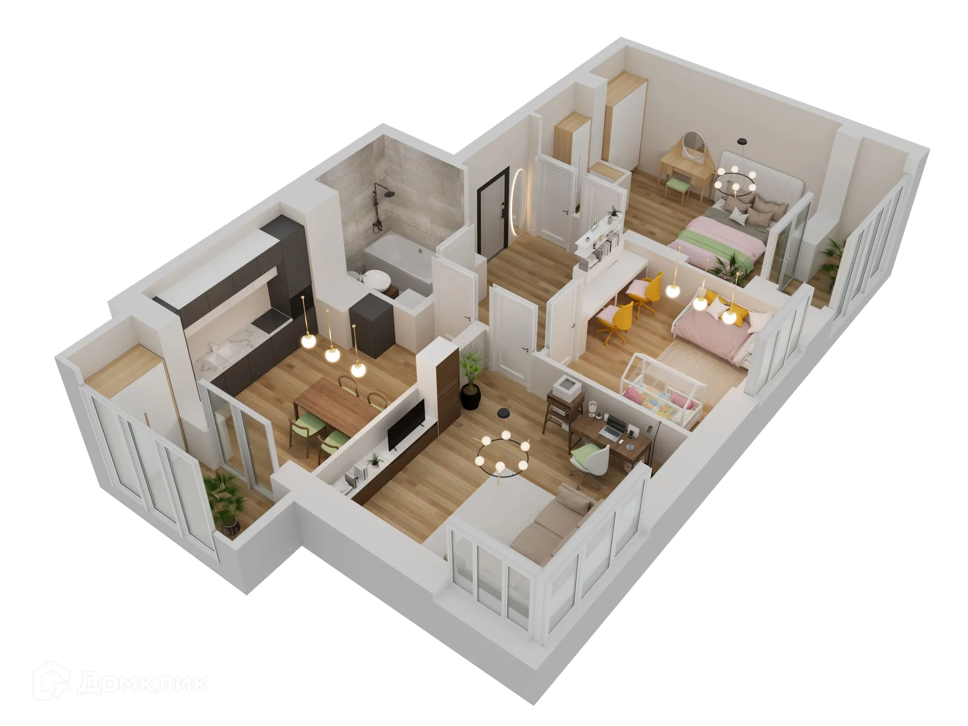 Фото квартиры в ЖК"Мечта"