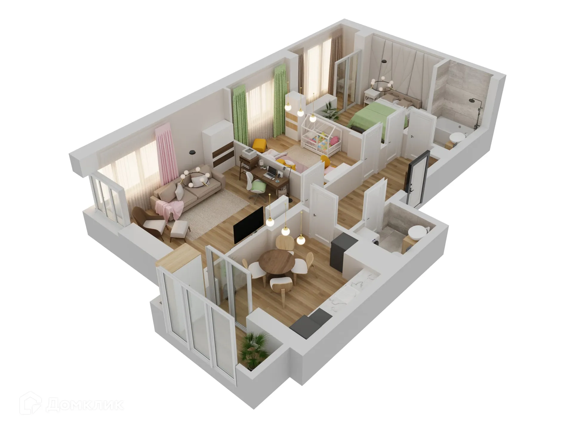 Фото квартиры в ЖК"Мечта"