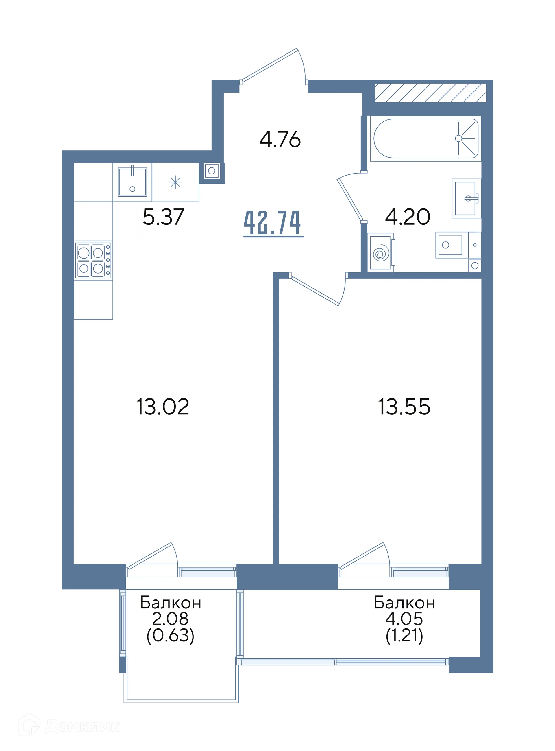 Фото квартиры в ЖК Авторы на Годовикова