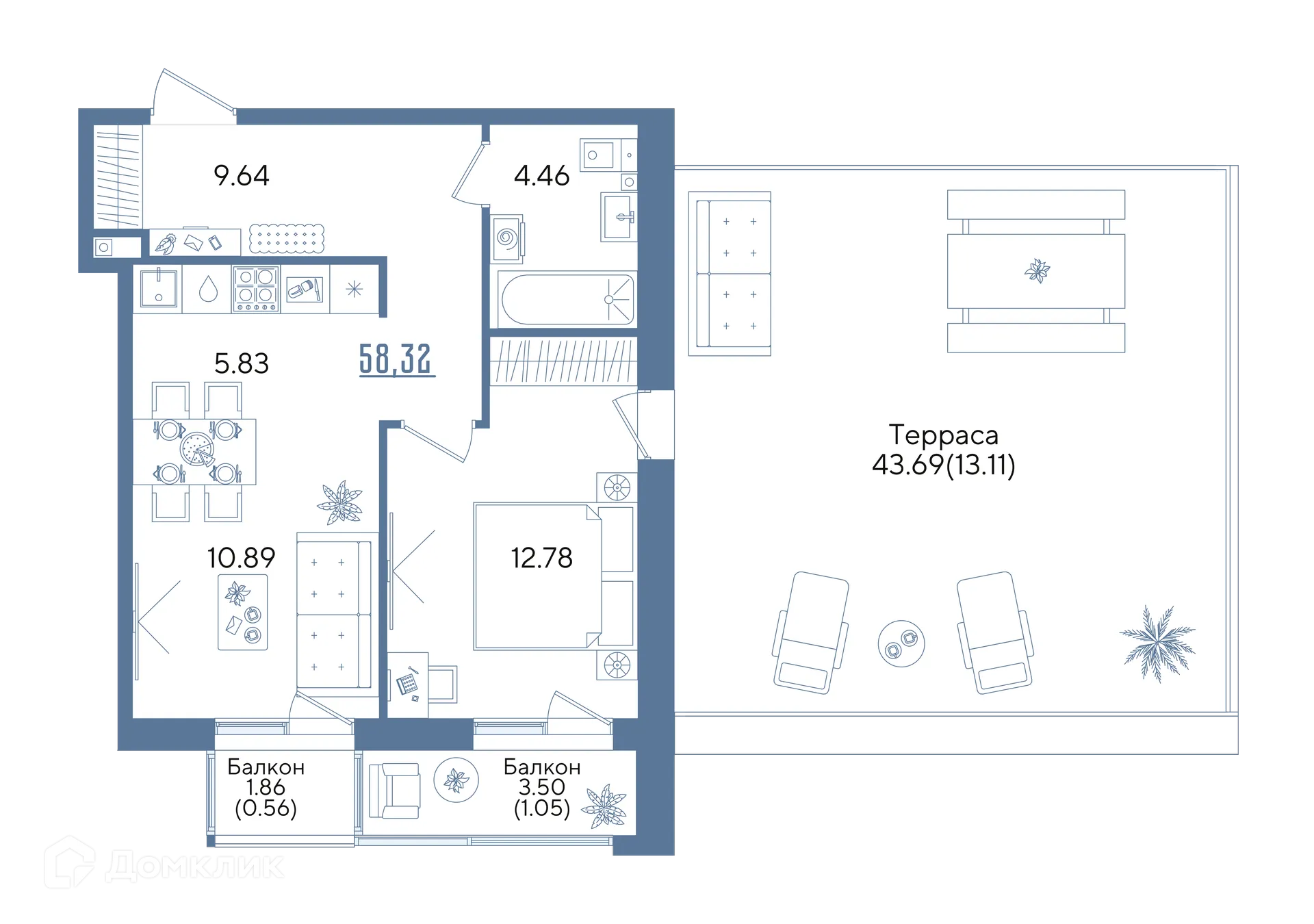 Фото квартиры в ЖК Авторы на Годовикова
