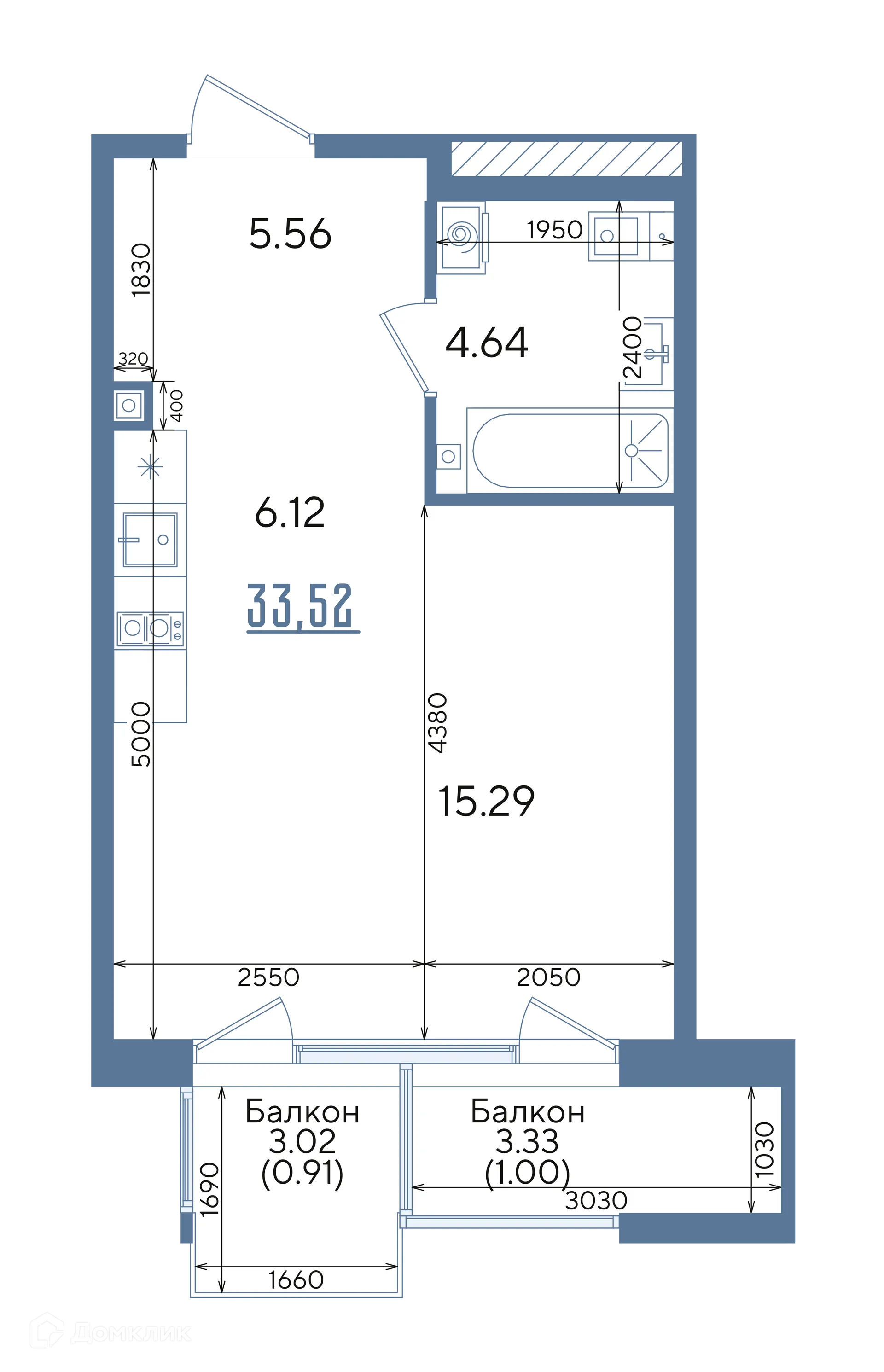 Фото квартиры в ЖК Авторы на Годовикова