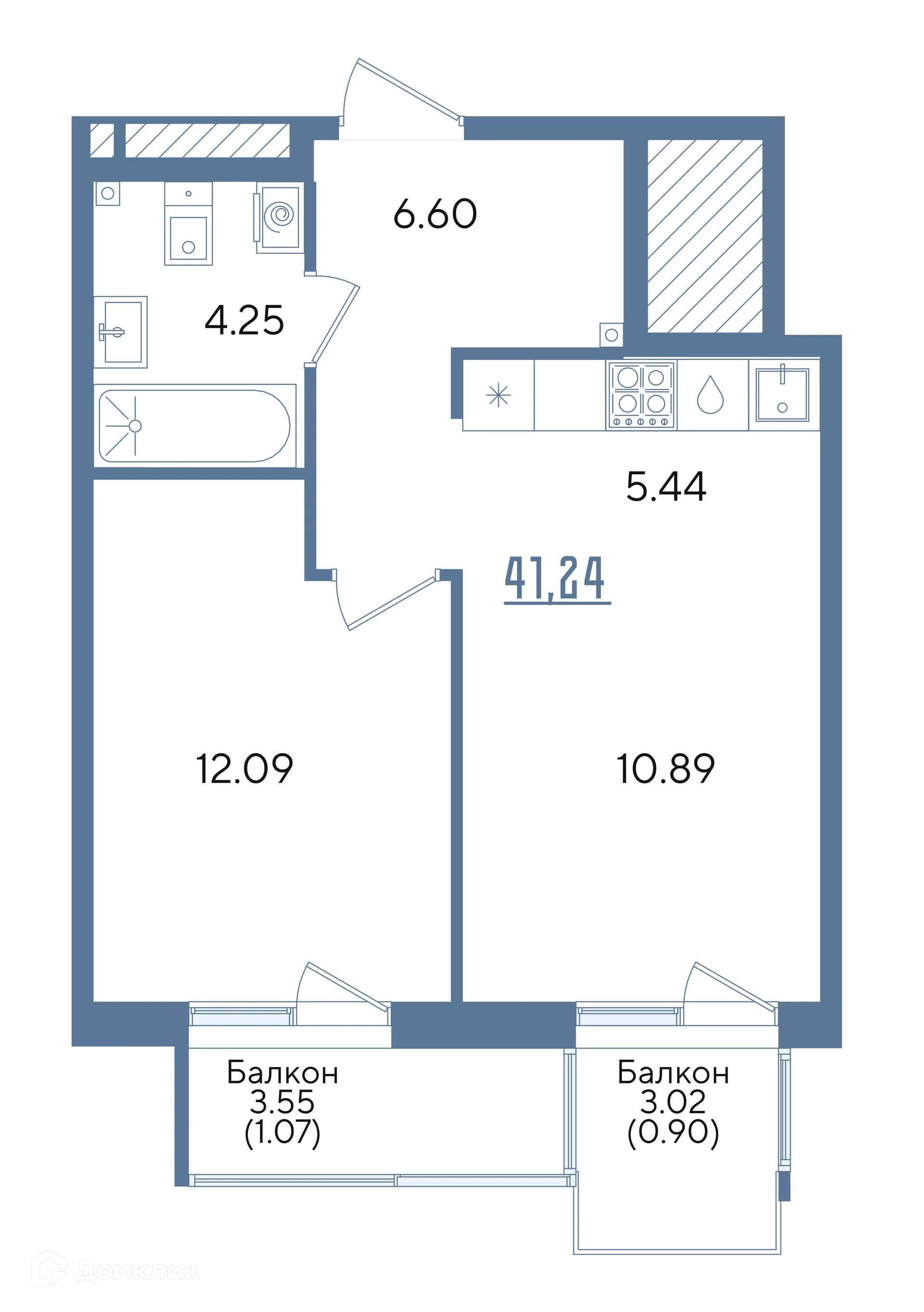 Фото квартиры в ЖК Авторы на Годовикова