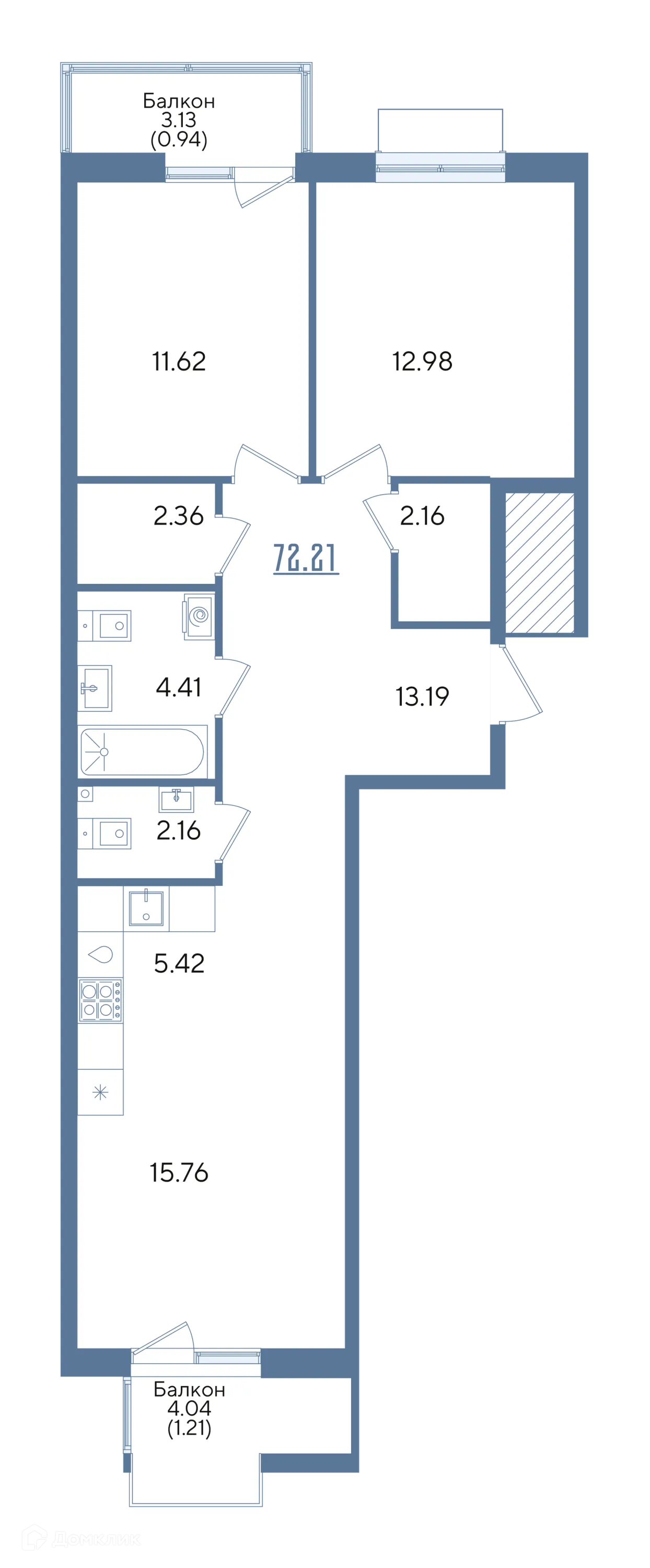Фото квартиры в ЖК Авторы на Годовикова