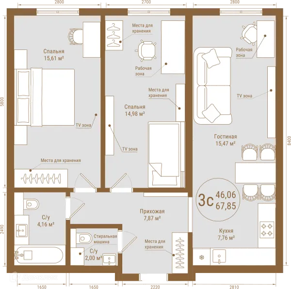 Квартира в ЖК THE PRIME