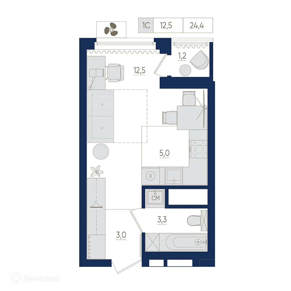 Фото квартиры в ЖК Экогород "Яркий"