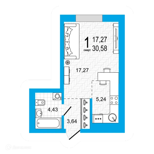 Квартира в ЖК Эдисон