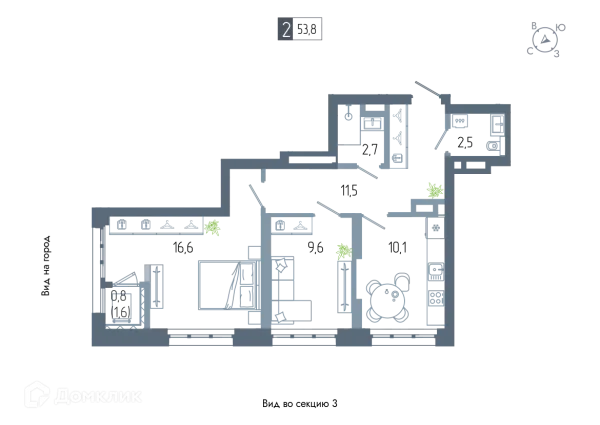 Квартира в ЖК АУРУМ
