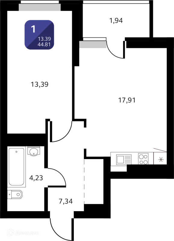 Квартира в ЖК Черника