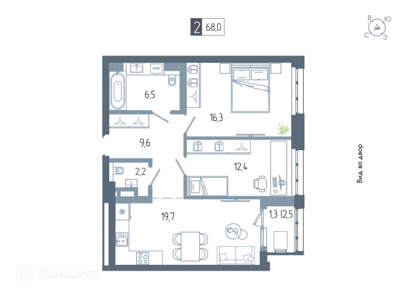 Квартира в ЖК АУРУМ