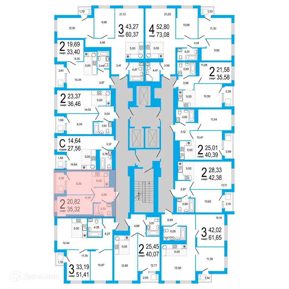 Фото квартиры в ЖК Экогород "Яркий"