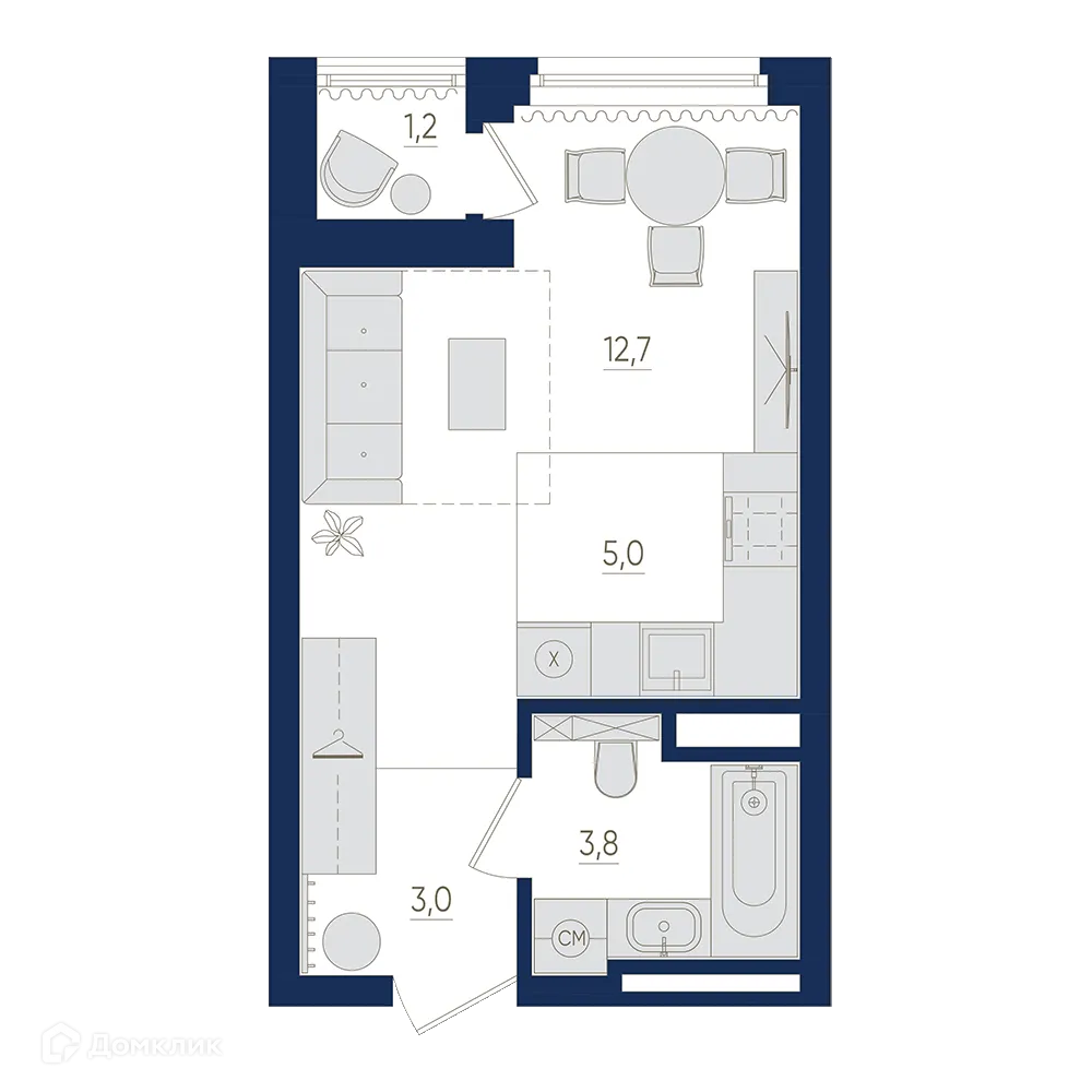 Фото квартиры в ЖК Экогород "Яркий"