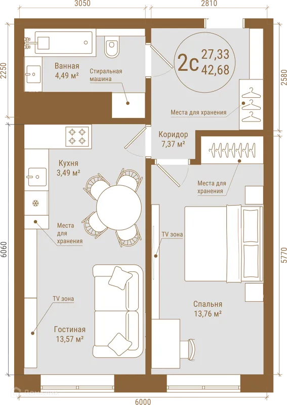 Квартира в ЖК THE PRIME