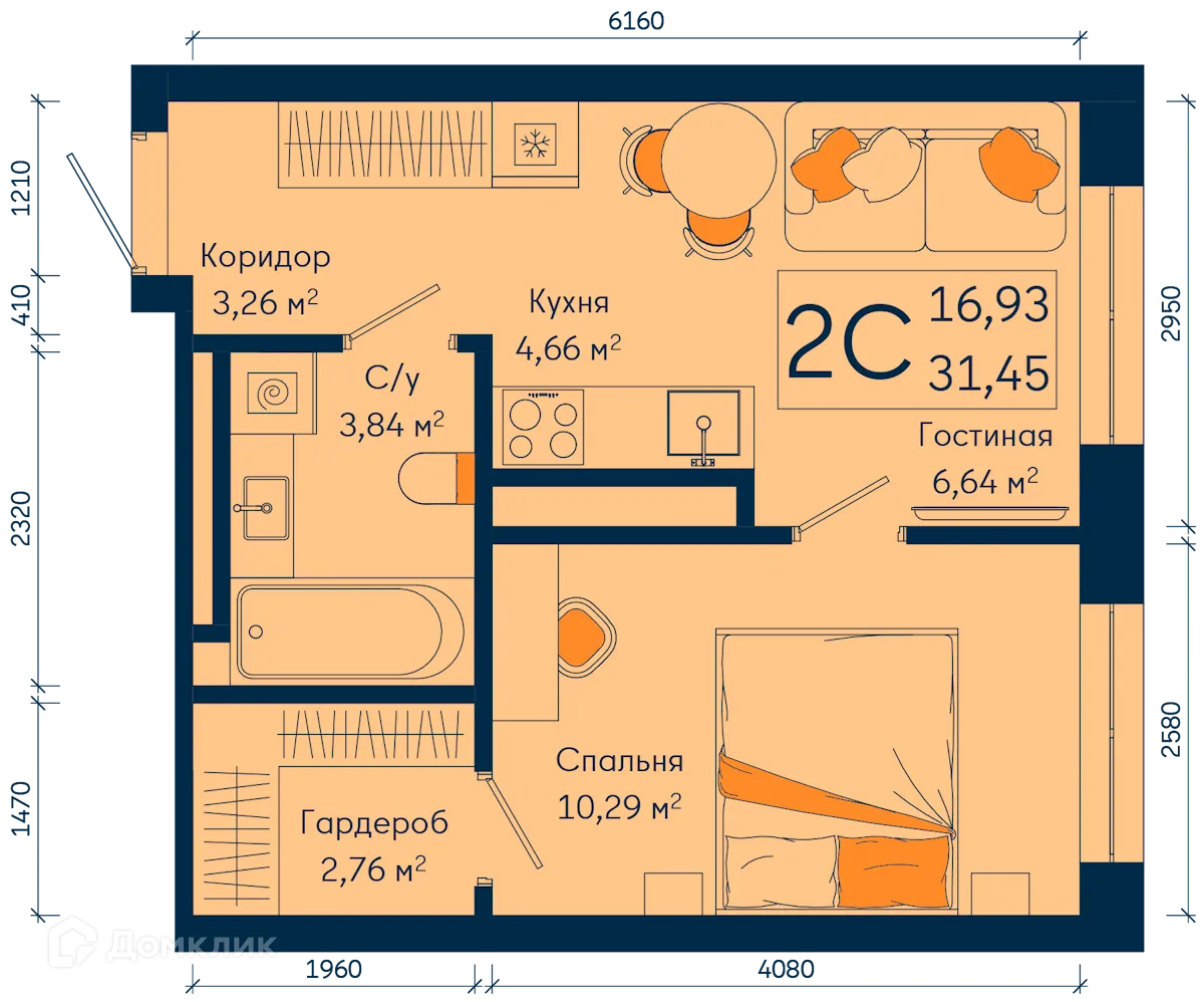 Фото квартиры в ЖК РИВЕР