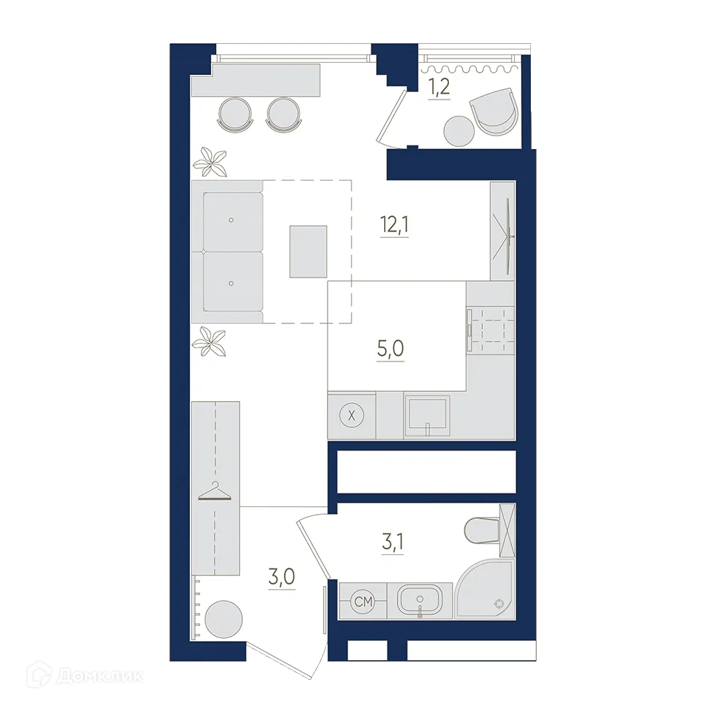 Фото квартиры в ЖК Экогород "Яркий"