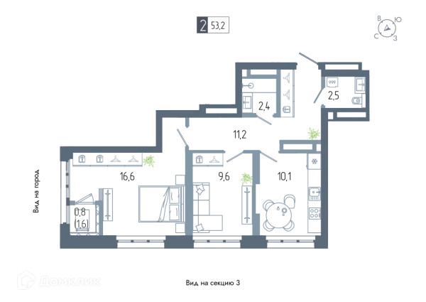 Квартира в ЖК АУРУМ