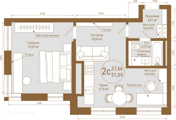 Квартира в ЖК THE PRIME