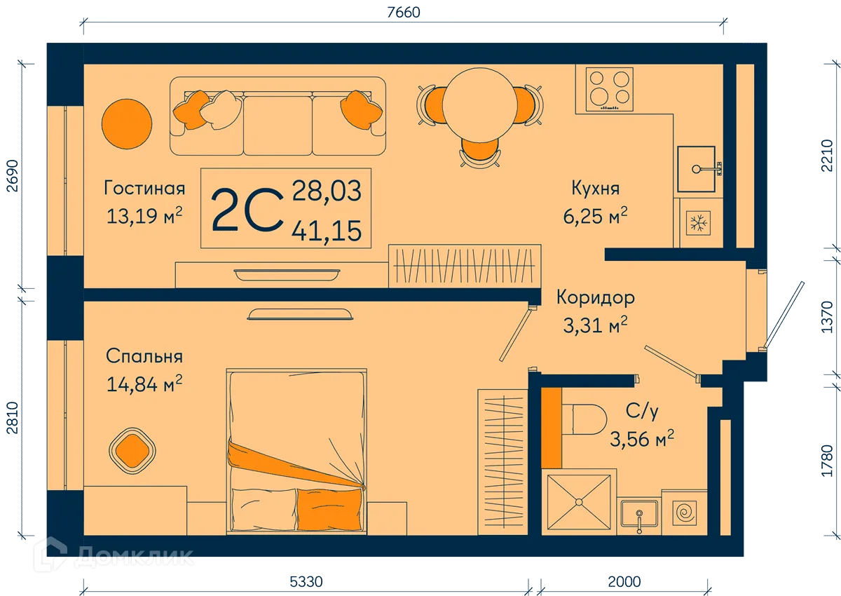Фото квартиры в ЖК РИВЕР