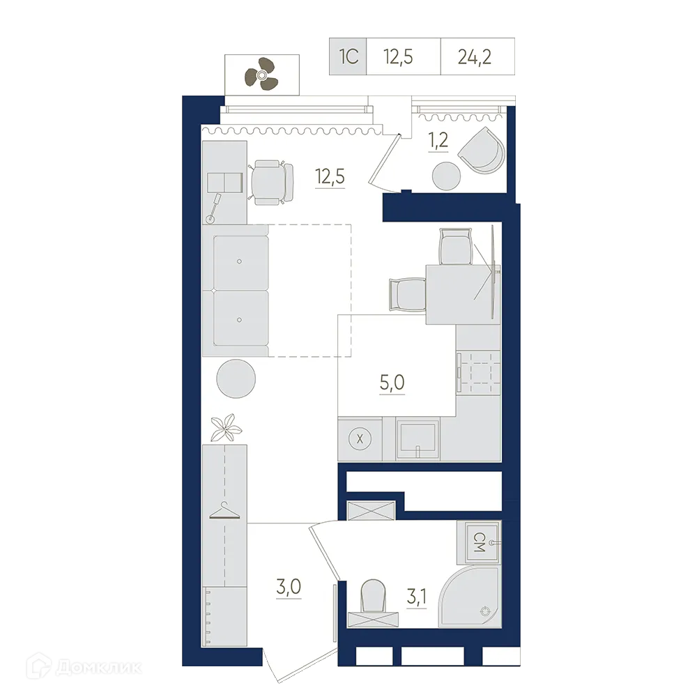 Фото квартиры в ЖК Экогород "Яркий"