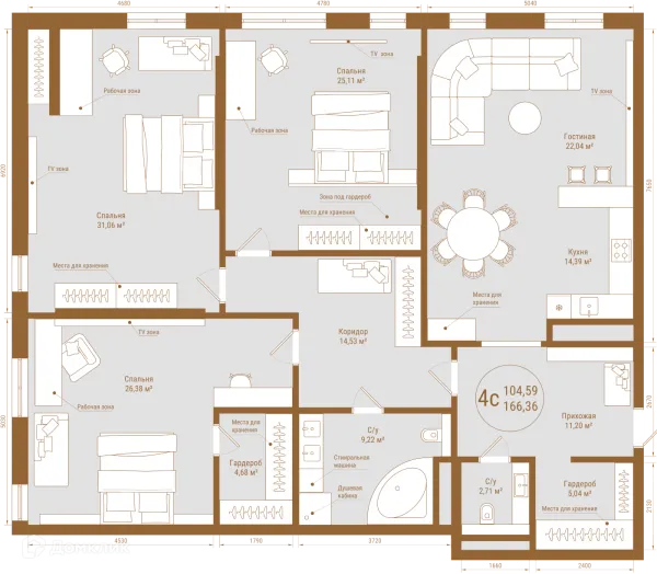 Квартира в ЖК THE PRIME