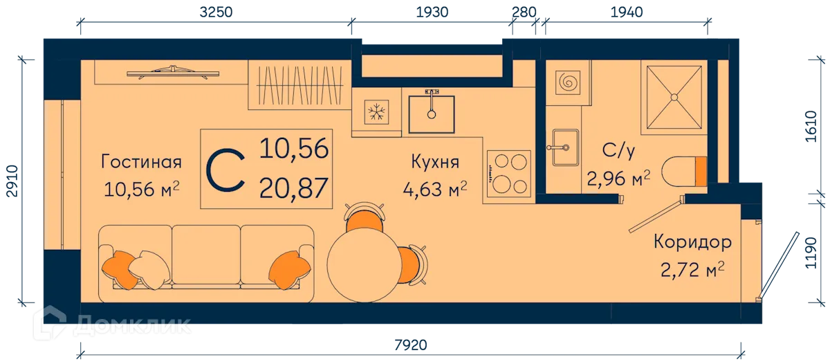 Фото квартиры в ЖК РИВЕР