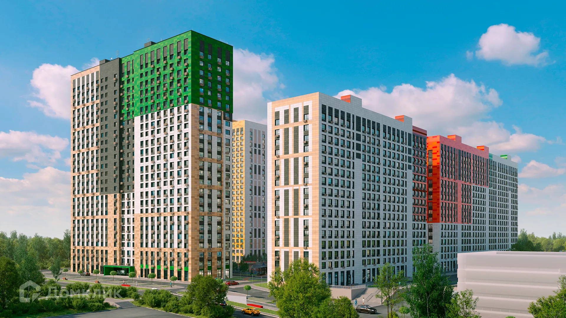 Планировка 3-комнатной квартиры 99.9 м² в ЖК Квартал Самоцветы, г. Уфа — фото 4