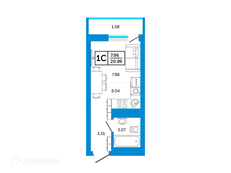 Фото квартиры в ЖК Некрасовский