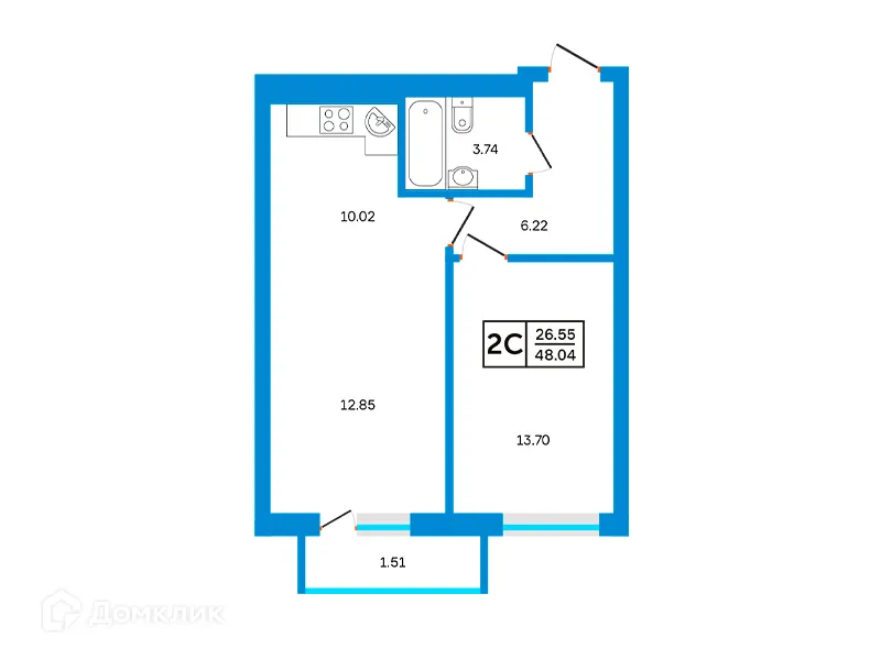 Фото квартиры в ЖК Некрасовский