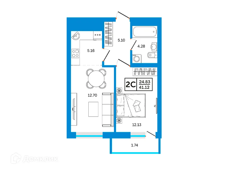 Фото квартиры в ЖК Некрасовский