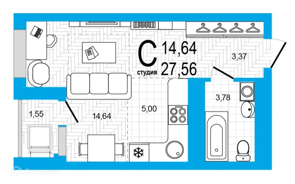 Квартира в ЖК Экогород "Яркий"