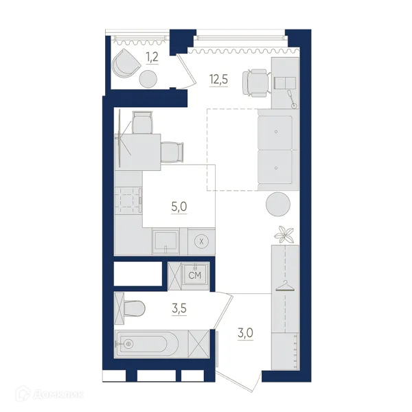 Квартира в ЖК Экогород "Яркий"