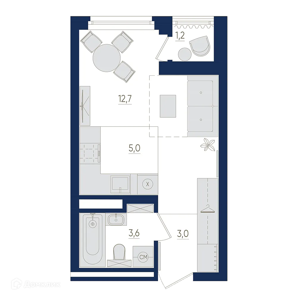 Фото квартиры в ЖК Экогород "Яркий"