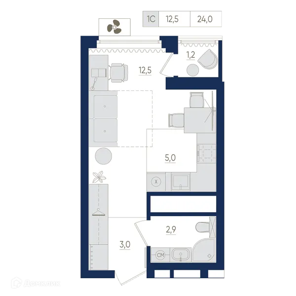 Квартира в ЖК Экогород "Яркий"