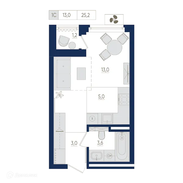 Квартира в ЖК Экогород "Яркий"