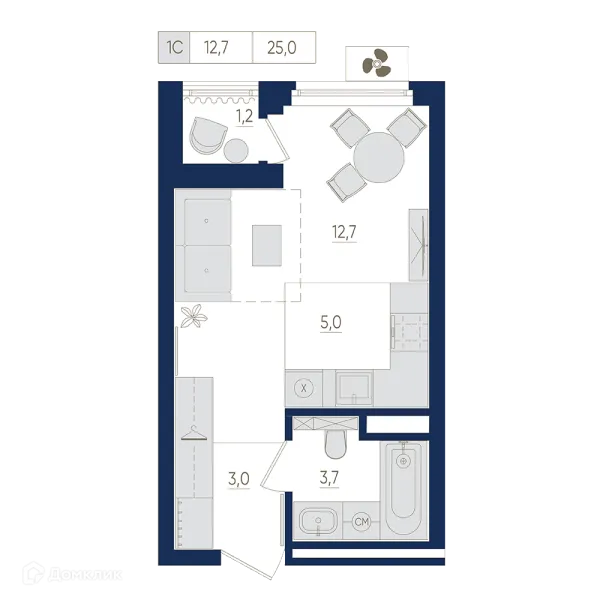 Квартира в ЖК Экогород "Яркий"