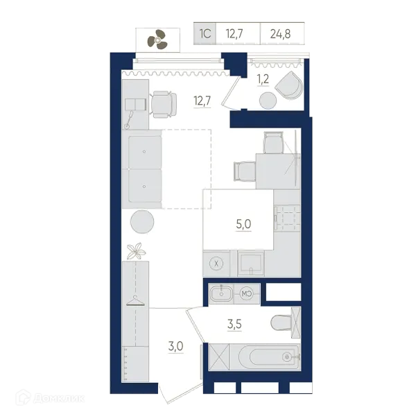 Квартира в ЖК Экогород "Яркий"