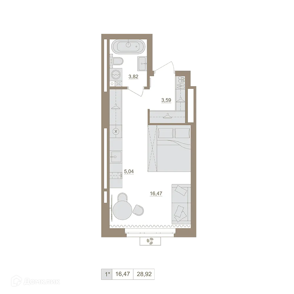 Фото квартиры в ЖК Экогород "Яркий"