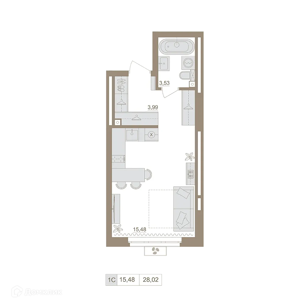 Фото квартиры в ЖК Экогород "Яркий"