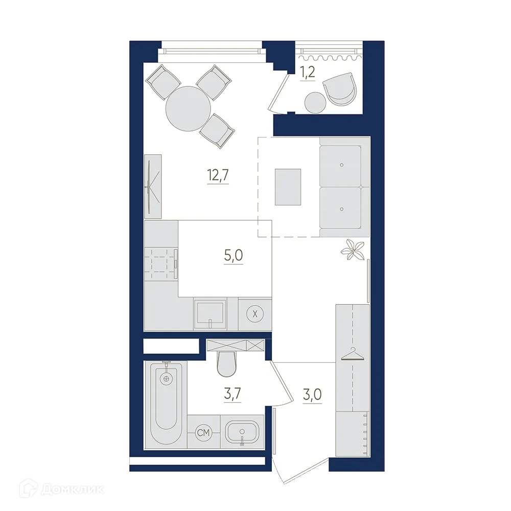 Фото квартиры в ЖК Экогород "Яркий"