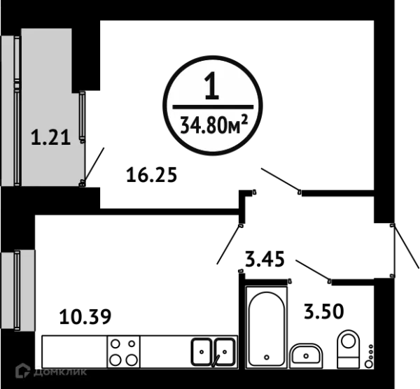 Квартира в ЖК Цветы Башкирии