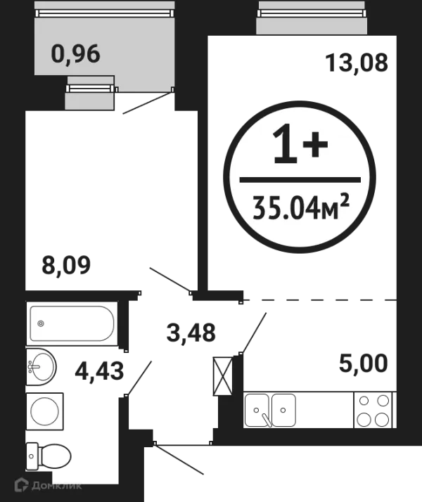 Квартира в ЖК Цветы Башкирии