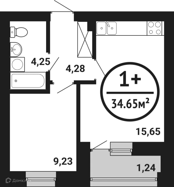 Квартира в ЖК Цветы Башкирии