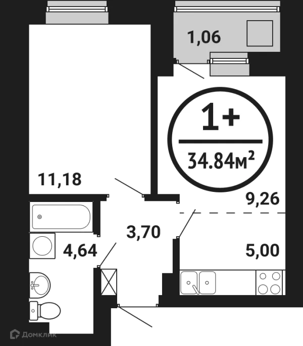 Квартира в ЖК Цветы Башкирии