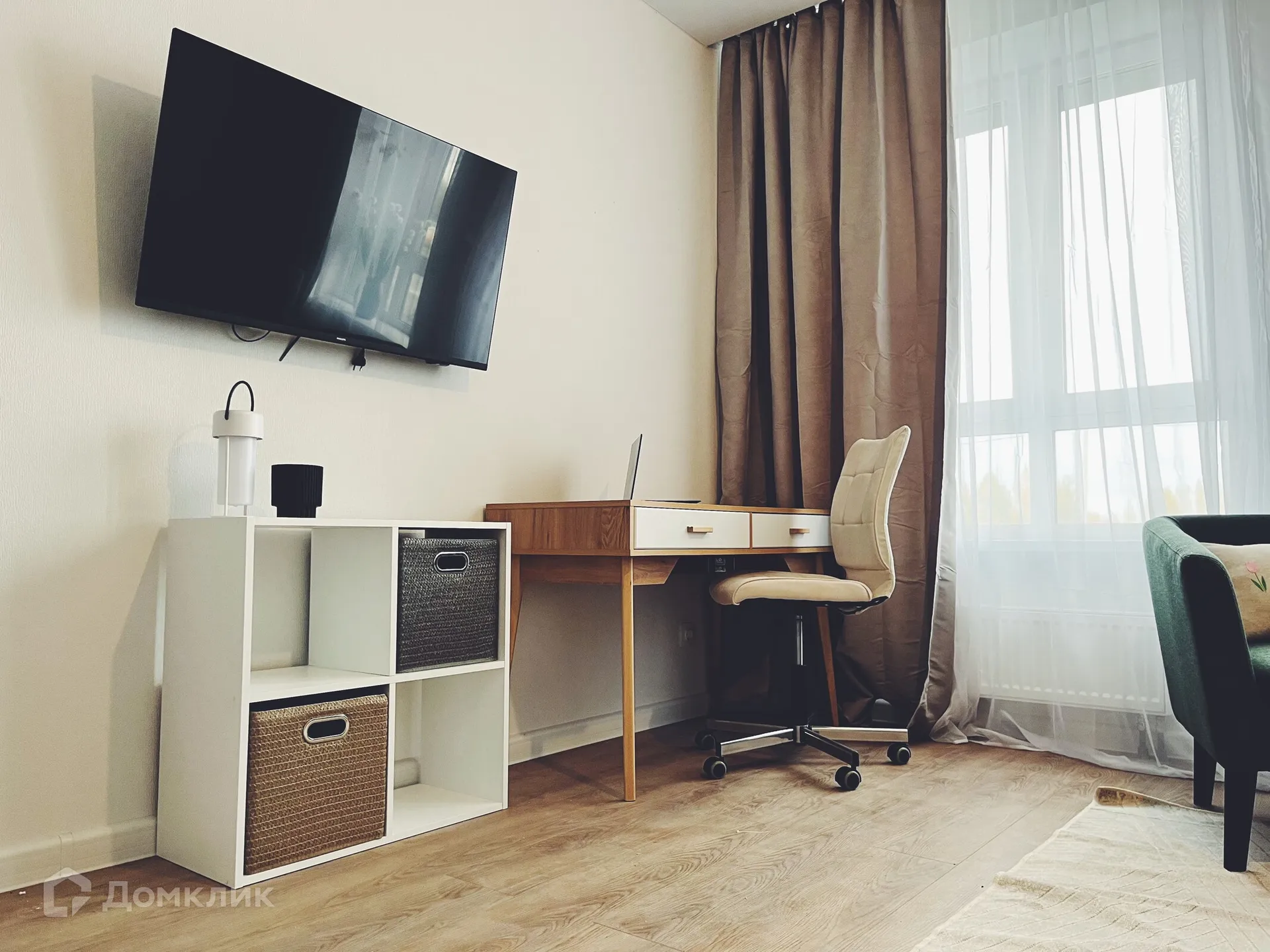 Планировка 1-комнатной квартиры 41.09 м² в ЖК Город Природы, г. Уфа — фото 7