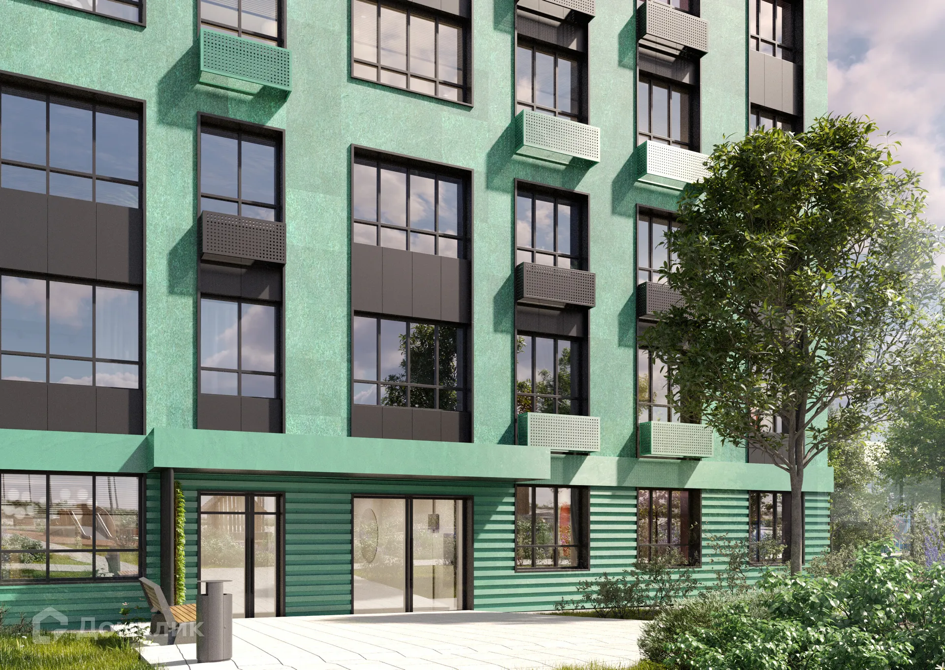 Планировка 1-комнатной квартиры 37.49 м² в ЖК Город Природы, г. Уфа — фото 18