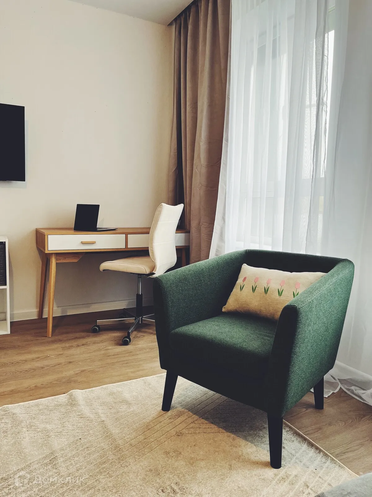 Планировка 1-комнатной квартиры 36.25 м² в ЖК Город Природы, г. Уфа — фото 7