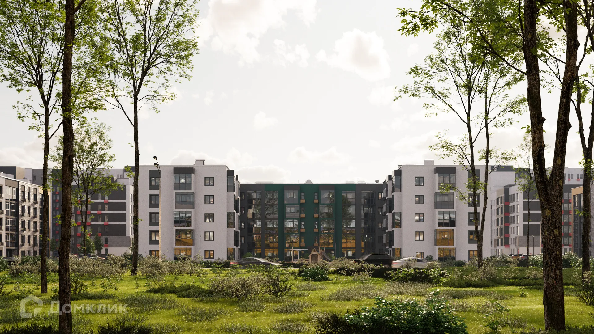 Планировка 3-комнатной квартиры 69.88 м² в ЖК Город Природы, г. Уфа — фото 3