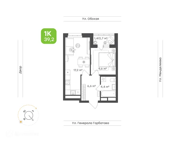 Квартира в ЖК Знаковый квартал Конди Нова