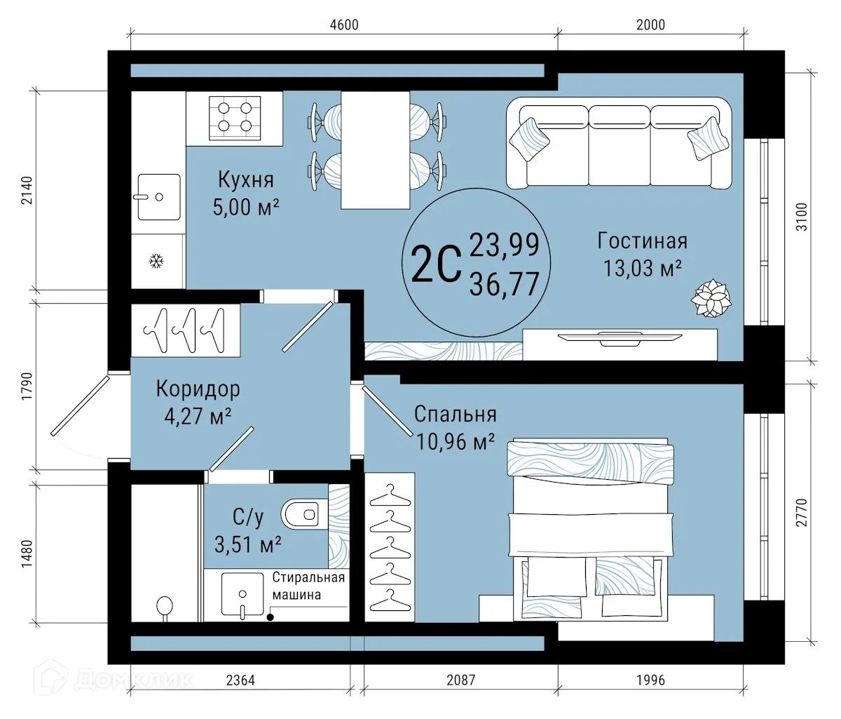 Фото квартиры в ЖК VETER (Ветер)