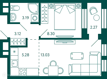 Квартира в ЖК Terle park (Терле Парк)